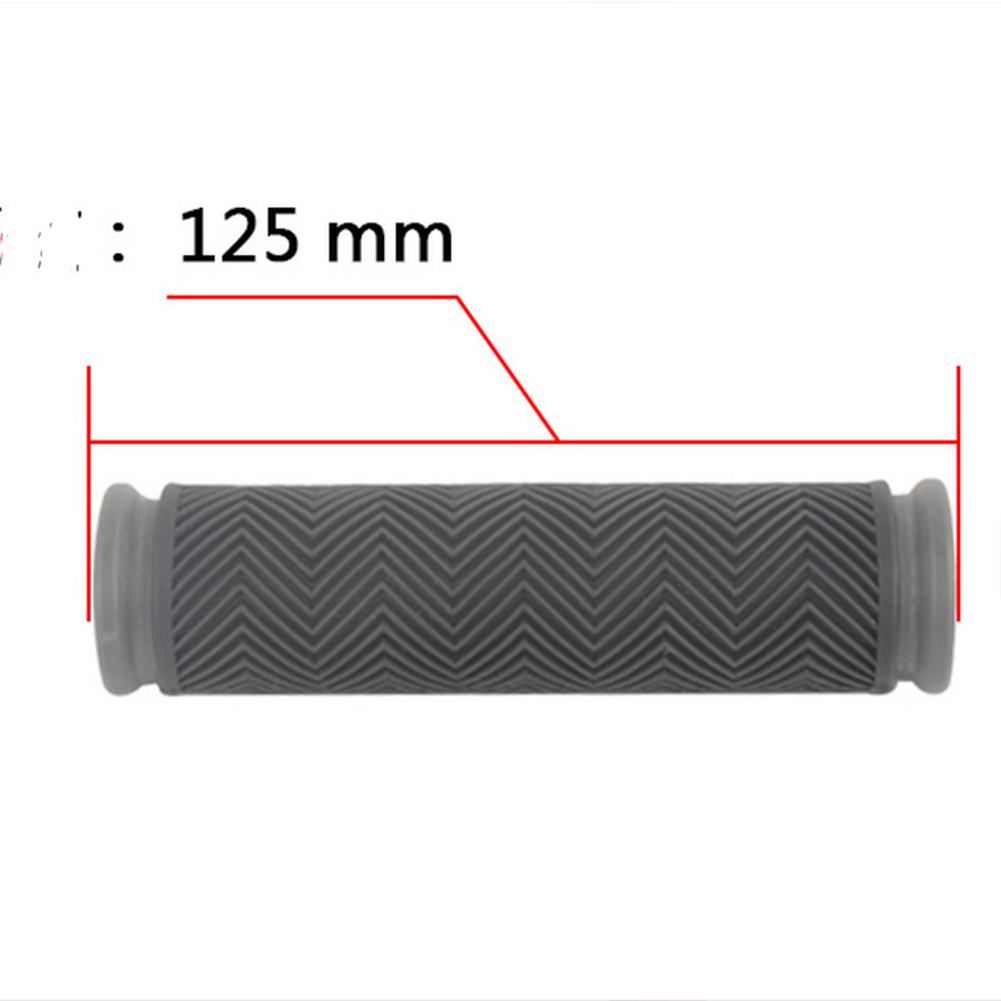 1 Pair Bike Handlebar Grip Non-slip Rubber Textured Bicycle Grip For Mountain Road Bike Parts Dropship