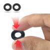 10pcs Glasses Eyeglasses Leg Ear Hook Anti-slip Silicone Ear Grip  Stopper Bracket Fastener Accessories