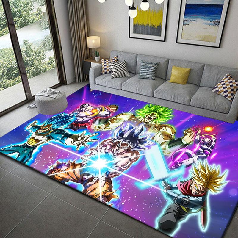 Dragon Ball Pastel Tone Soft Floor Carpetanime soft washable cartoon floor carpet