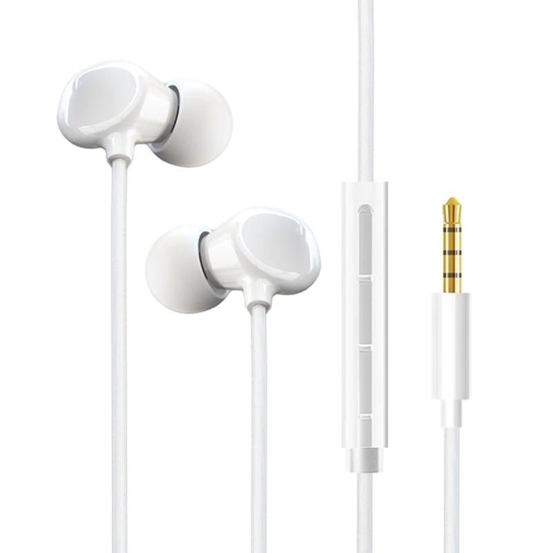 Sweatproof Sport In Ear Headphones Builts in Microphones for Clear Call 13mm Composite Diaphragm Enhances Music Playback