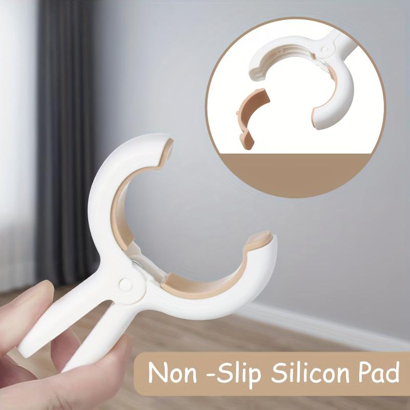 12pcs Beach Towel Clips - Rust-Proof Spring Design, Durable Plastic for Towels, Clothes and Blankets - Great for Clotheslines and Hanging Racks