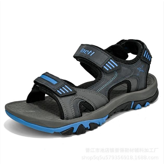 Fashion Summer Outdoor Men's Sandals Non-slip Men's Casual Sneakers Comfortable Beach Sandals Plus Size Men's Breathable Wading Sandals