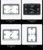 Personalized Square Quartz Car Clock - One-Button Start, Creative and Versatile Placement