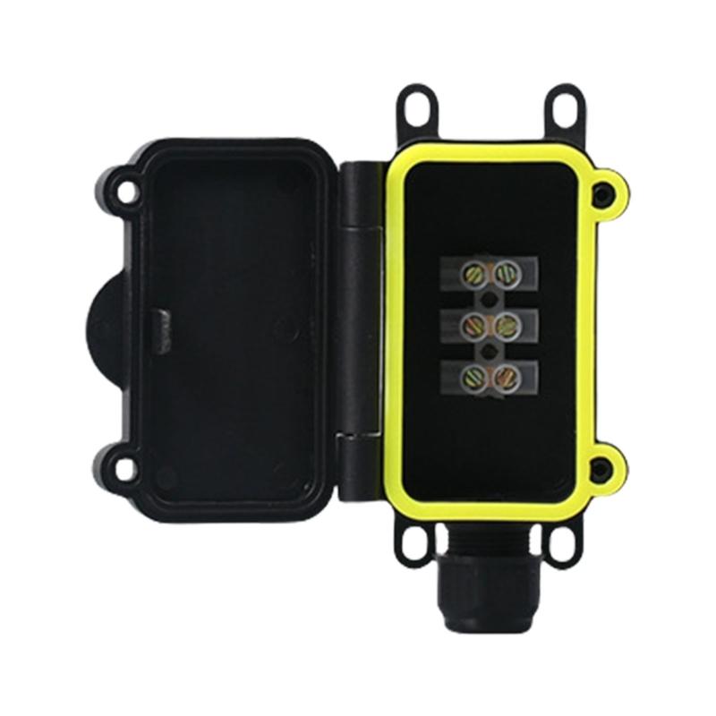 

Portable Outdoor Junction Box with Waterproof Protective Accessory Convenient for 5 8mm Electrical Projects Supplies