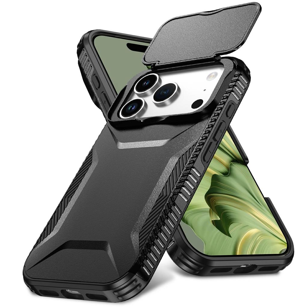 Für iPhone 17 Pro Hülle Camshield TPU+PC Handyhülle Rutschfeste Seitenkante