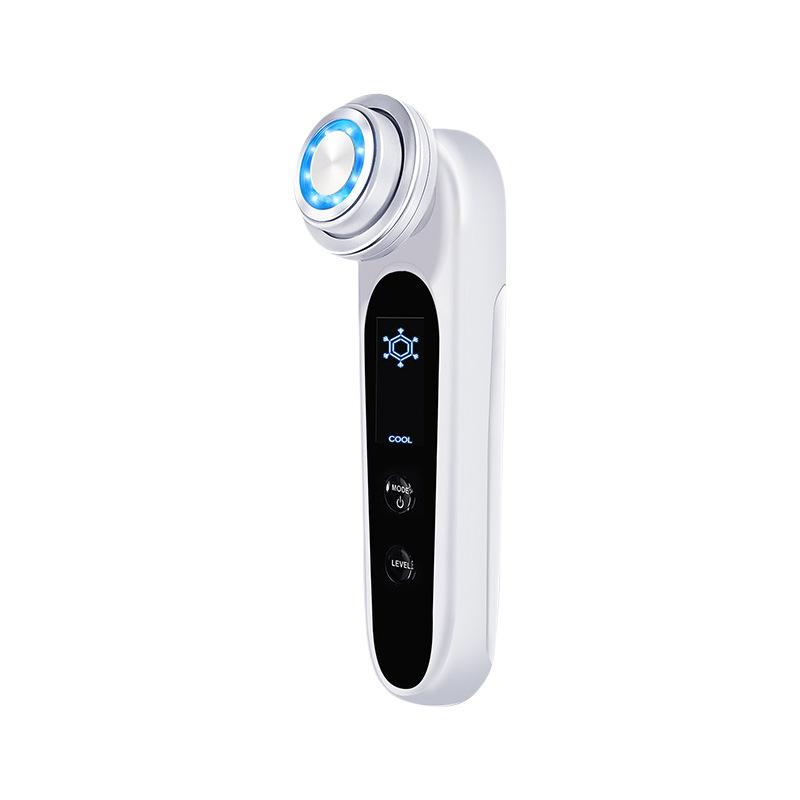 Hot and Cold Introducer Lifting and Firming Beauty Instrument Facial Micro-current Massager Facial Color Light Skin Rejuvenation Instrument