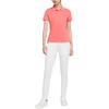 Nike Polo Shirts Women's Mysterious Ash Red Polo Collar Moderate Straight Fit BV0218-814