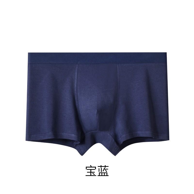 Men's Underwear Men's Pure Cotton Antibacterial Boxer Shorts Summer Men's Breathable Shorts Plus Size Four Cornered Shorts Head