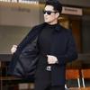 Cashmere Short Coat for Men, High-end Middle-aged and Elderly Dad's Clothing, Large Size Lapel Woolen Woolen Jacket, Buttoned Coat