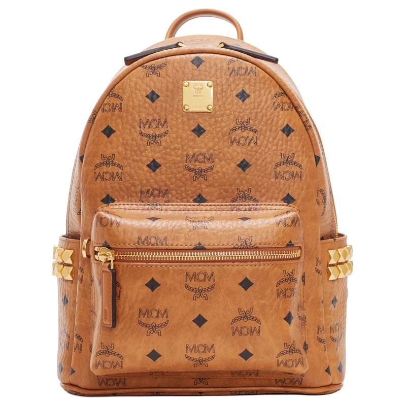 MCM Stark logo Pattern Outdoor Sports Backpack MMKGSVE03CO001