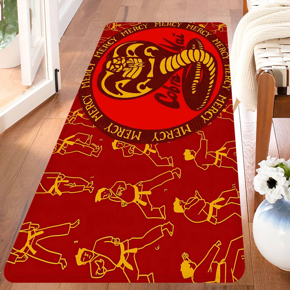 Klasické TV seriály Cobra Kai Kuchyňská rohožka Dětský pokoj Dekorace ložnice Balkon Protiskluzová rohožka Obývací pokoj Alfombra
