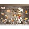 Pizza Shop Wall Mural 3d Food Restaurant Pizza Wallpaper Removable Fast Food Restaurant Snack Wallpaper