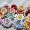 Rose & Camellia Bud Artificial Flowers DIY Hairpin Headwear for Weddings & Festivals