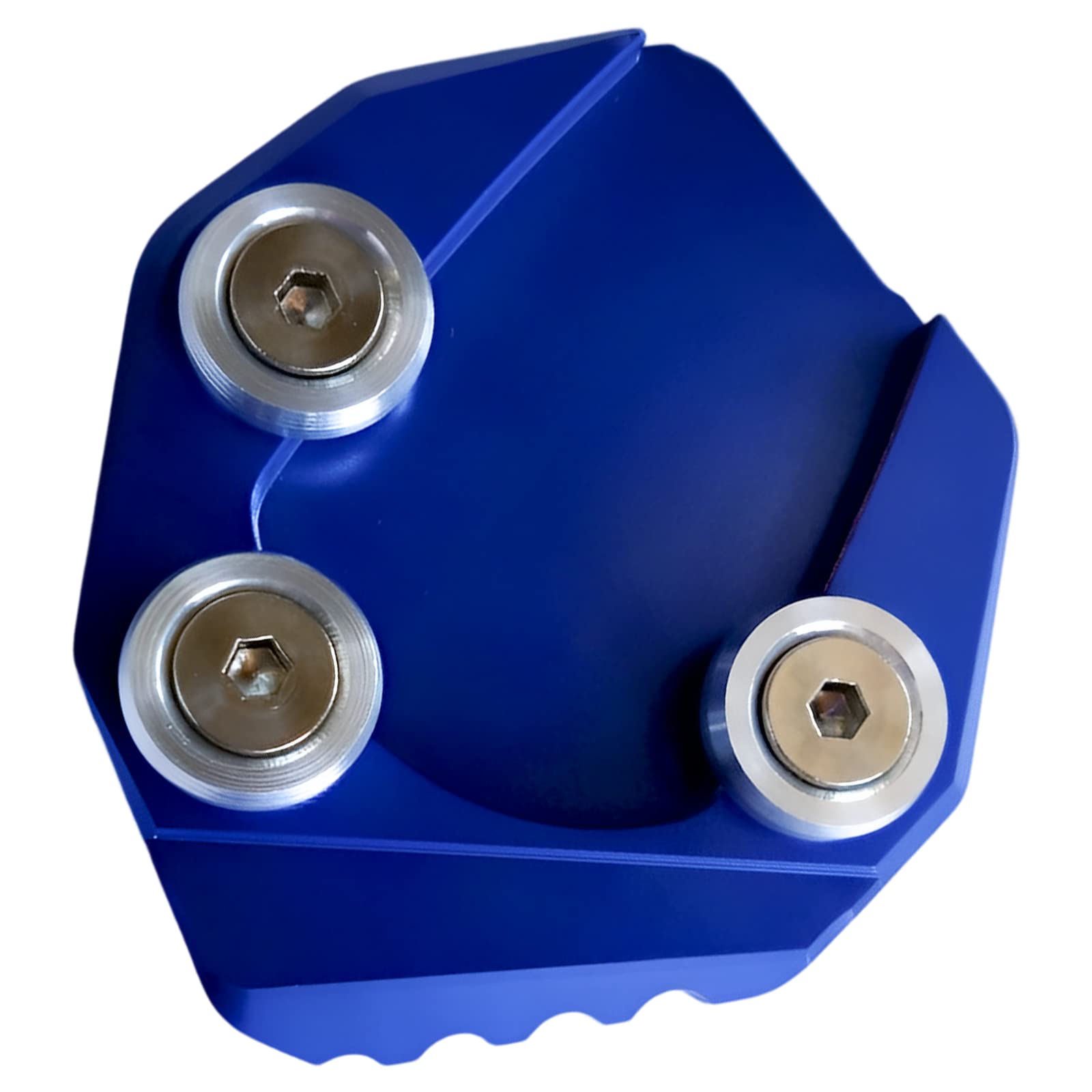 

tonra Motorcycle Side Stand Plate Kick End Expansion for Suzuki GSX R125 150 S125 57mm x 70mm x 8.5mm синий