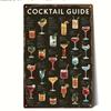 D-Dur Cocktail Guide Metallschild Buntes Getränke Poster Retro Eisen Hängendes Schild Wandkunst Dekoration