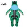 Frog Party Costume Inflatable for Adults, Blow-Up Suit with Air Blower, Lightweight Battery Box, Cartoon Green Outfit Halloween Cosplay