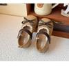 Girls Bowknot Lace Shallow Mouth Soft Sole Princess Leather Kids Shoes