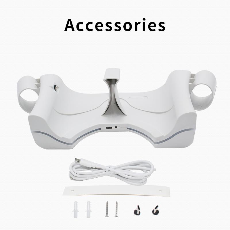 Ny USB Type-c magnetisk ladestativ for Oculus Quest 2 Fast Charging Station Dock Holder VR Headset Controller Tilbehør