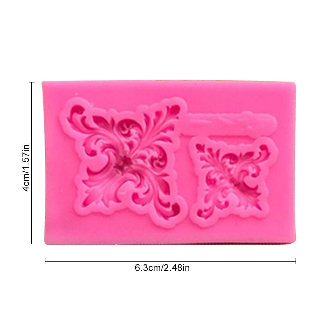 Hot Sale DIY Sugar Craft Cake Vintage Relief Border Fondant Mold Cake Decorating Tools Gum Paste Mold
