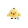 Mini Palm-Sized Yellow Chick Doll Roller and Jade Chick Hand Brush