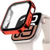 Tempered Glass Cover for Apple Watch Case 46mm 42mm 45mm 41-44-40mm Screen Protector Series 10 7 8 9 SE 5 6 4 IWatch Accessories