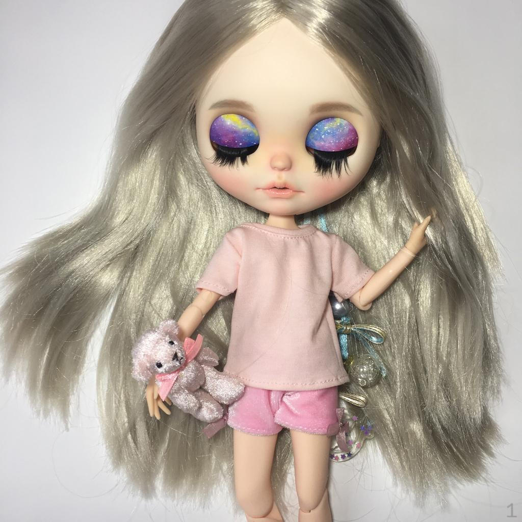 

1/6 Кукольные аксессуары - футболка Одежда для кукол розовый