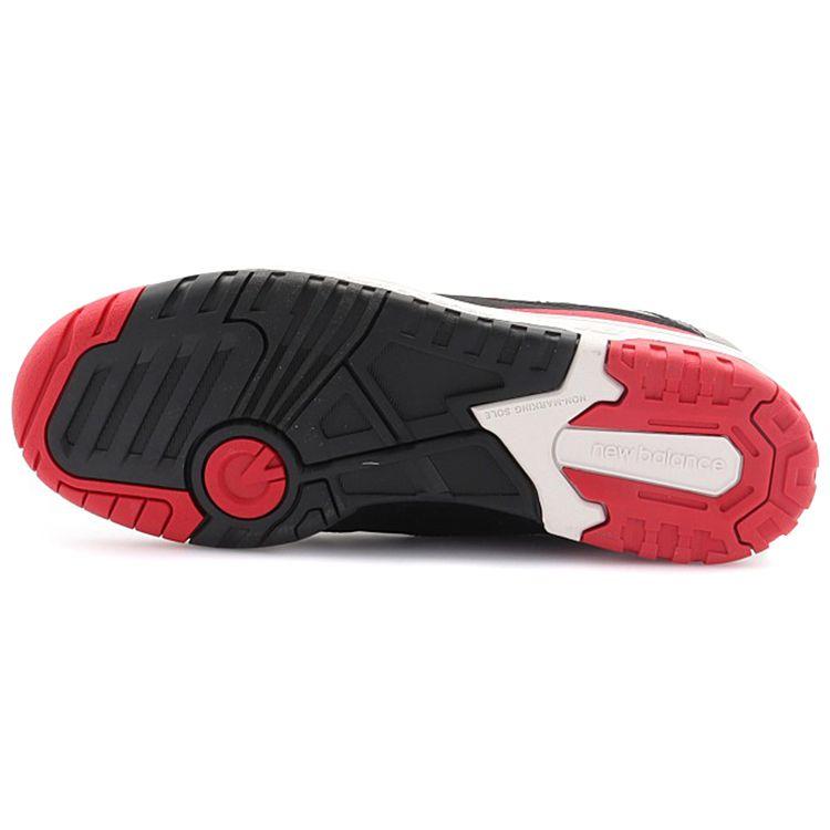 New Balance 550 Black Red Unisex Sneakers BB550SG1