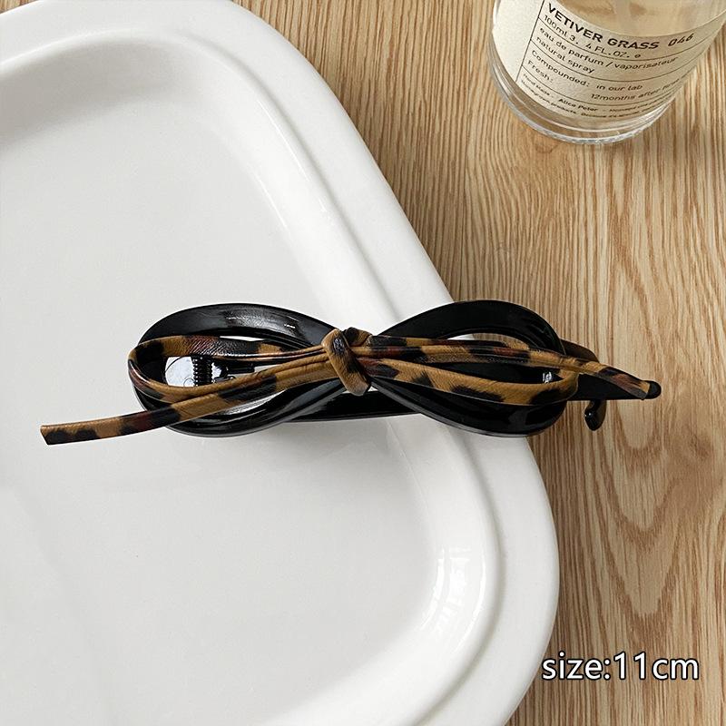 Elegant Dot Bow Hair Clips for Girls Satin Twist Hairpins Hairgrip Korea Back of Headwear Barrettes Women Hair Accessories