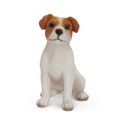 Ubia Witaj w domu Jack Russell Terrier x 3 x cm Lalka Figurka Ornament Zwierzę Ogród Dekoracja Pies H23151 5.2 5.5