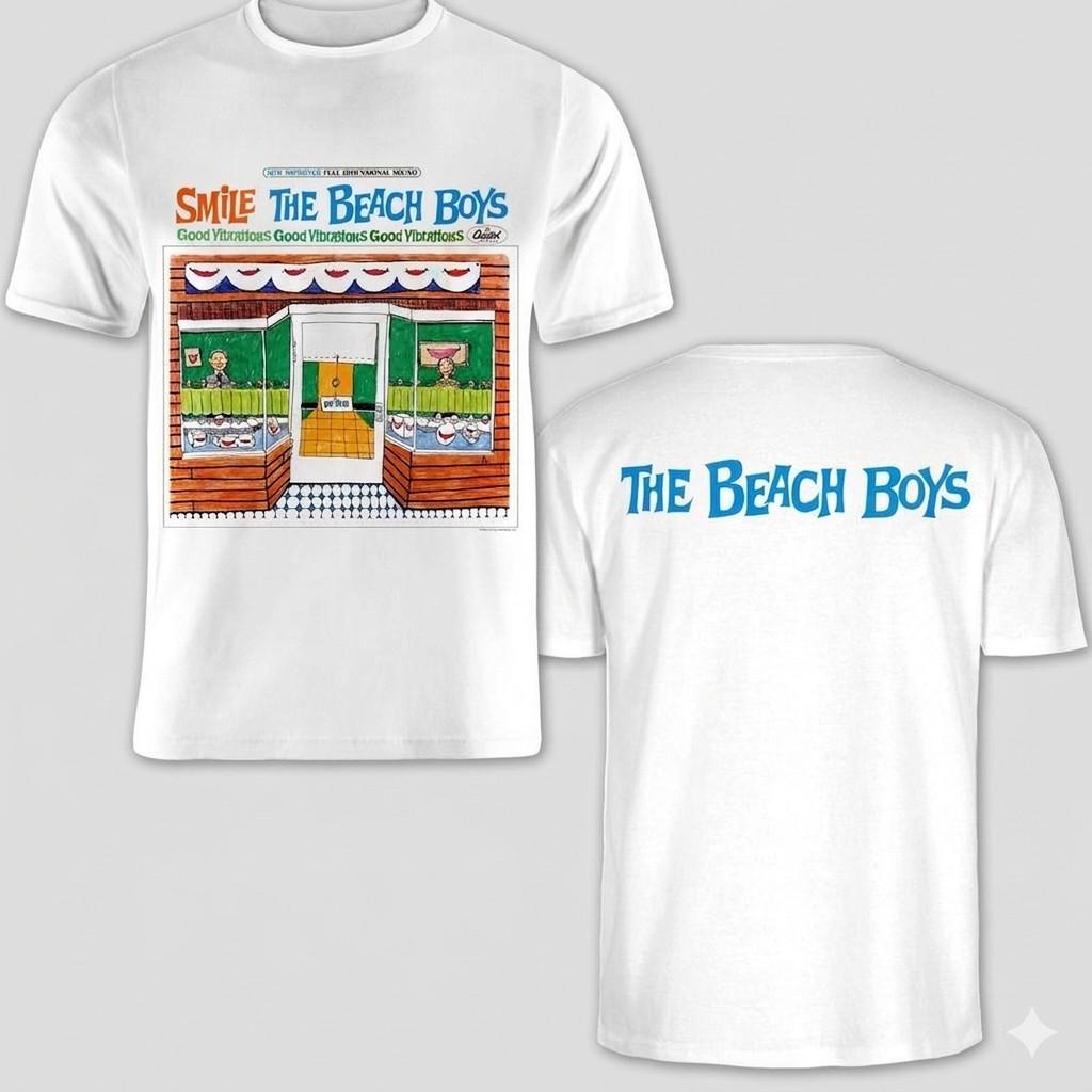The Beach Boys Smile Album 3D T-Shirt S To 5XL EG487 XXXL