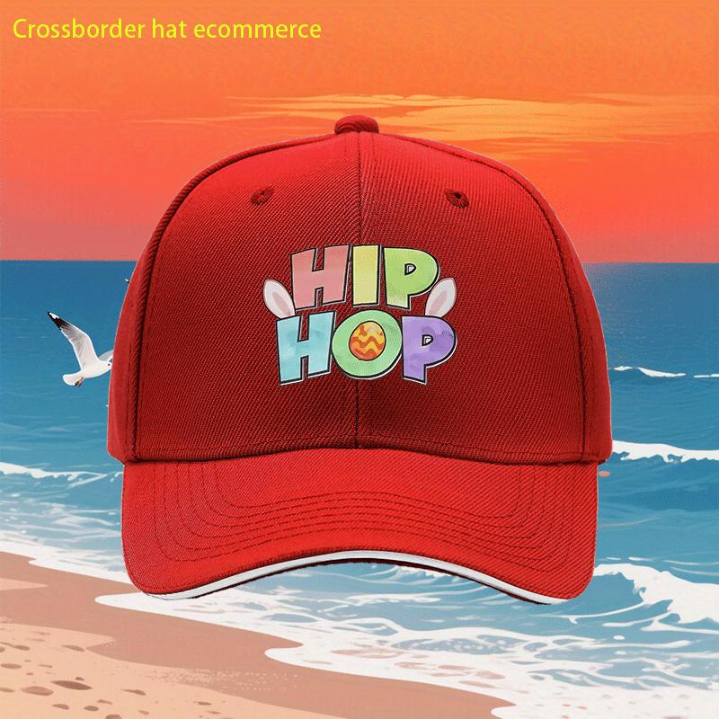 

Хип-Хоп Пасхальное Яйцо Кролик Бейсболка Полиэстер Регулируемая Повседневная Snapback Уличная Кепка для Взрослых One Size