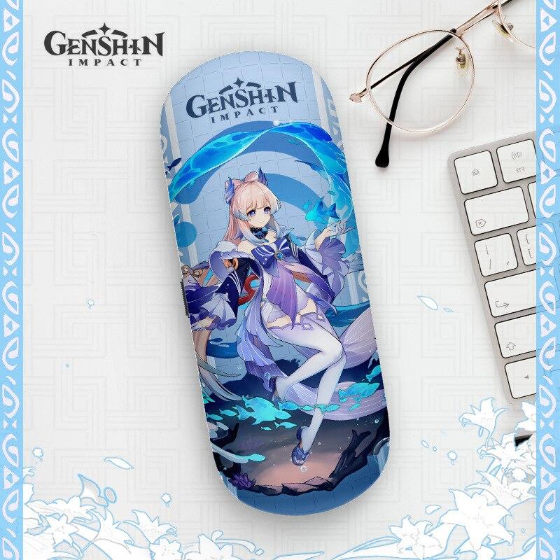 

Чехол для очков Genshin Impact в стиле аниме для косплея Xiao Zhongli HuTao Klee Venti Tartaglia, коллекция подарков для фанатов