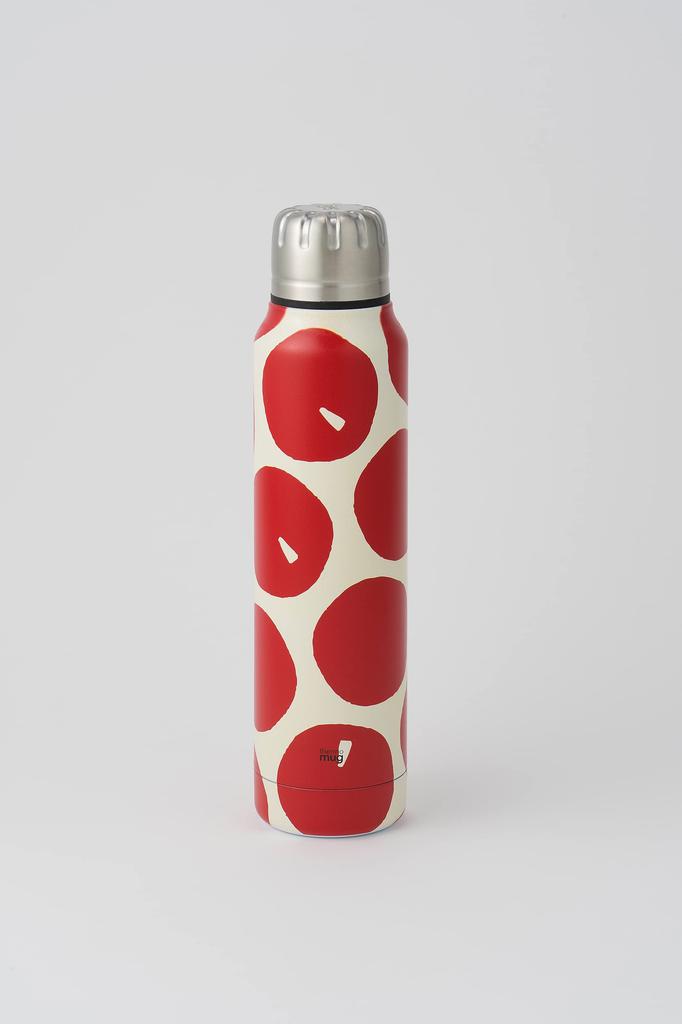 Thermosbecher Edelstahl Schirm Apfel Vakuumflasche/Kamawanu Flasche, 300ml, Design, Doppelwandig, 2UB15-KW