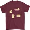 Funny Hedgehog Eat Sleep Repeat Lover Unisexs TShirt 100 Cotton