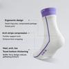 Gobygo Summer Sports Socks Sweat-Absorbing Breathable Shock-Absorbing Anti-Slip Socks Outdoor Cycling Basketball Tennis Socks