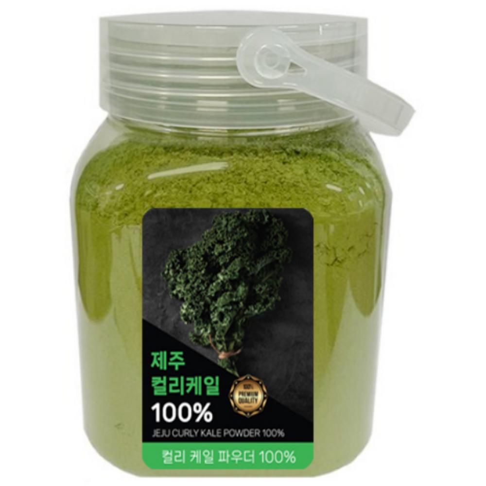 100% Curly Kale Powder from the pristine region of Jeju, with no other additives. 1 pcs 380g