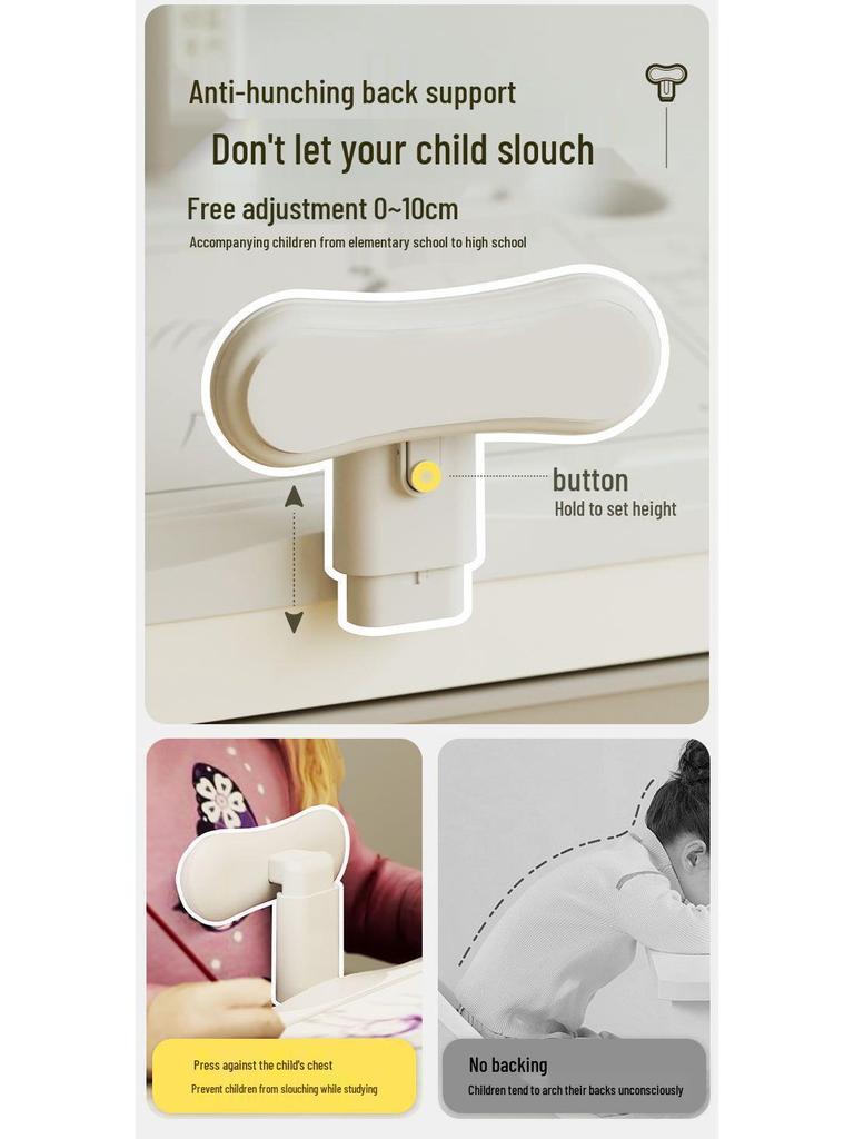 Luminária de Mesa Infantil com Proteção para os Olhos, Correção de Postura, Anti-Miopia e Porta-Canetas