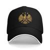 Golden Syrian Eagle Emblem Heraldic National Symbol  Baseball Cap  Unisex Unisex Custom Logo Trucker Hat Summer Trendy Snapback Cap