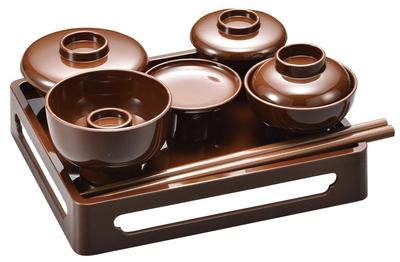 Sunmeni Authentic Mini Buddhist Dinner Dimensions for Buddhist Altars Yamanaka Lacquerware Made In Japan Spiritual Offerings Offering Dinner Set