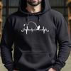 Fishing Printed Men's Hoodies Urban Fashion Hooded Long Sleeved Pullover 2025 High Quality Male Casual Sports Sweatshirts