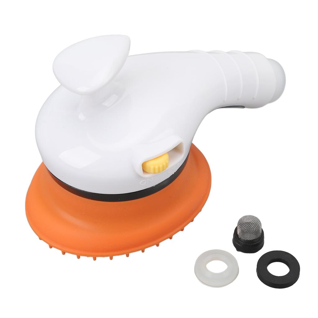 Dog Shower Attachment Soft Handheld Slip Resistant Hair Grooming Massaging Pet Shower Head for Cats