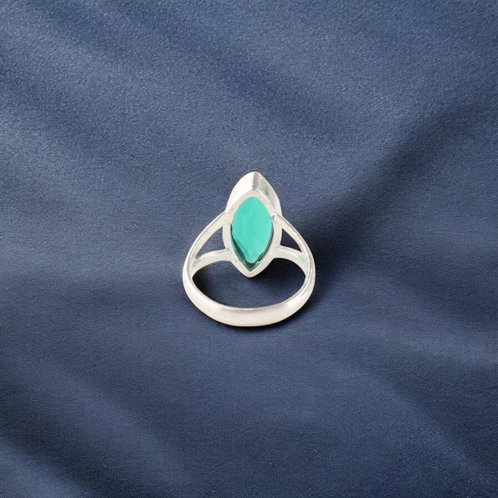 Chrome Diopside Gemstone 925 Solid Silver Jewelry Handmade Ring For Wedding Gift RR-23-4