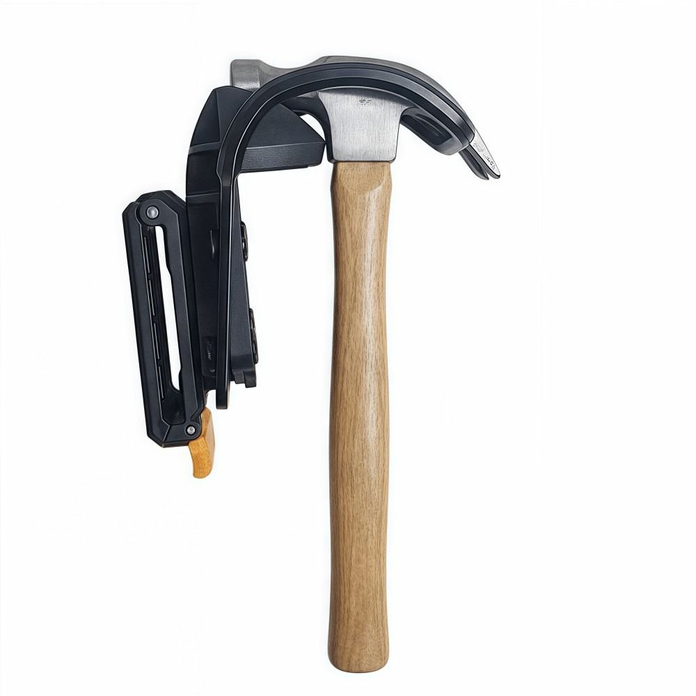 Quick Release Claw Hammer Hanger Quick Attach Multifunctional Hammer Waist Bag Clip Sturdy ABS Portable Tool Belt Buckle