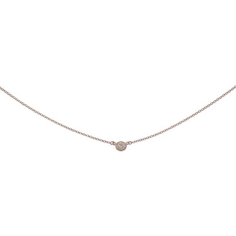 TIFFANY&Co.  Necklace K18 Pink Gold Women