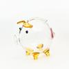 Mini Golden Bean Borosilicate Glass Piggy Bank & Wishing Bottle
