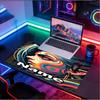 Custom Name Personalized Jinx Pattern Mousepad, Laptop PC Desk Mat, Decorative Desk Mat for Home Keyboard Pad Gift