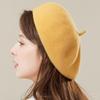 JIUMU Women's Wool Beret Hat