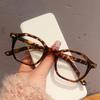 Retro Green Square Anti Blue Light Computer Eyeglasses Women Men Fashion Brand Irregular Ultralight Small Frame Reading Glasses