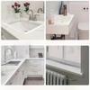 Self-Adhesive Floor Retaining Barrier L-shaped Shower Barrier Silicone Water Barrier  Toilet Sinks