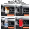 Car Cup Holder For Air Vent Universal Adjustable Drink Rack Stand For Water Bottles Anti-Shake Stable Auto Organizer